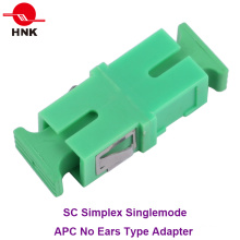 SC Simplex Singlemode Adaptador de Fibra Óptica APC Sem Orelha